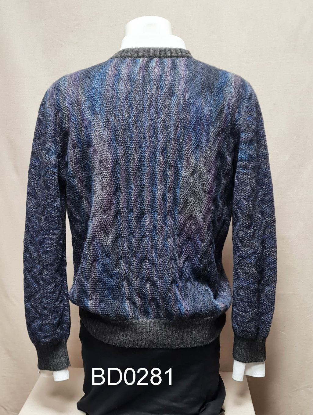Men's Crew-Neck Alpaca Sweater "Xavier"